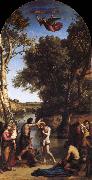 The Baptism of Christ Corot Camille